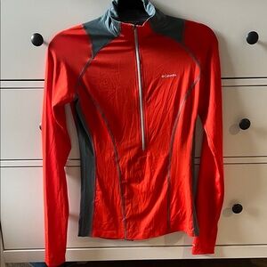 Columbia Orange and Gray Performance Jacket